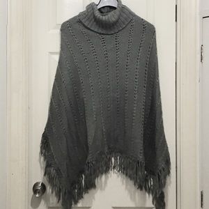 Sweater Poncho Shawl
